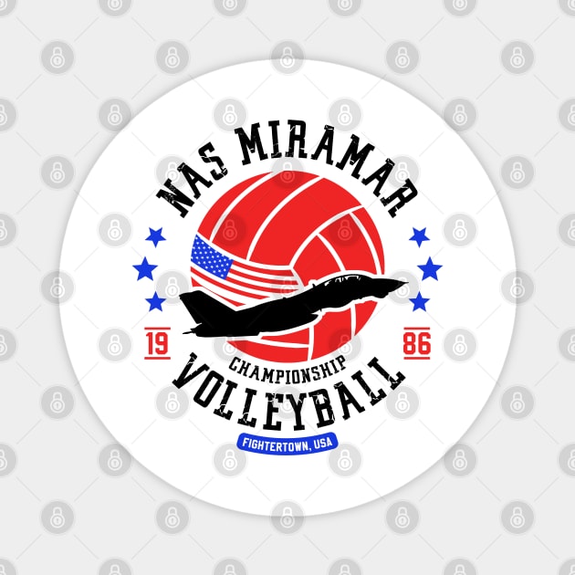 Miramar Volleyball Championship Magnet by NotoriousMedia